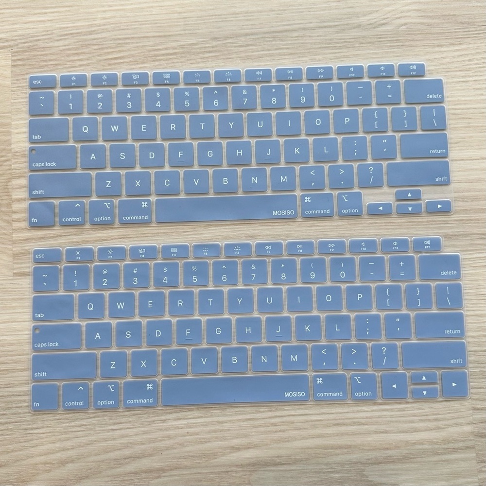 🩷10 for $10🩷 2x New Mosiso Silicone Keyboard Covers for MacBook Air